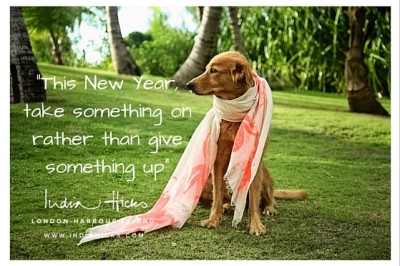 This New Year take something on rather than give something up.